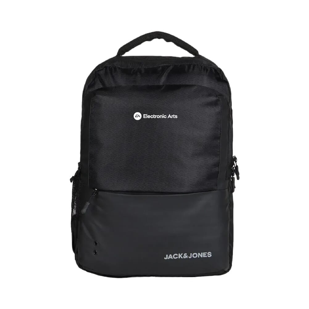 Jack&Jones Anton Backpack- Black- 30L